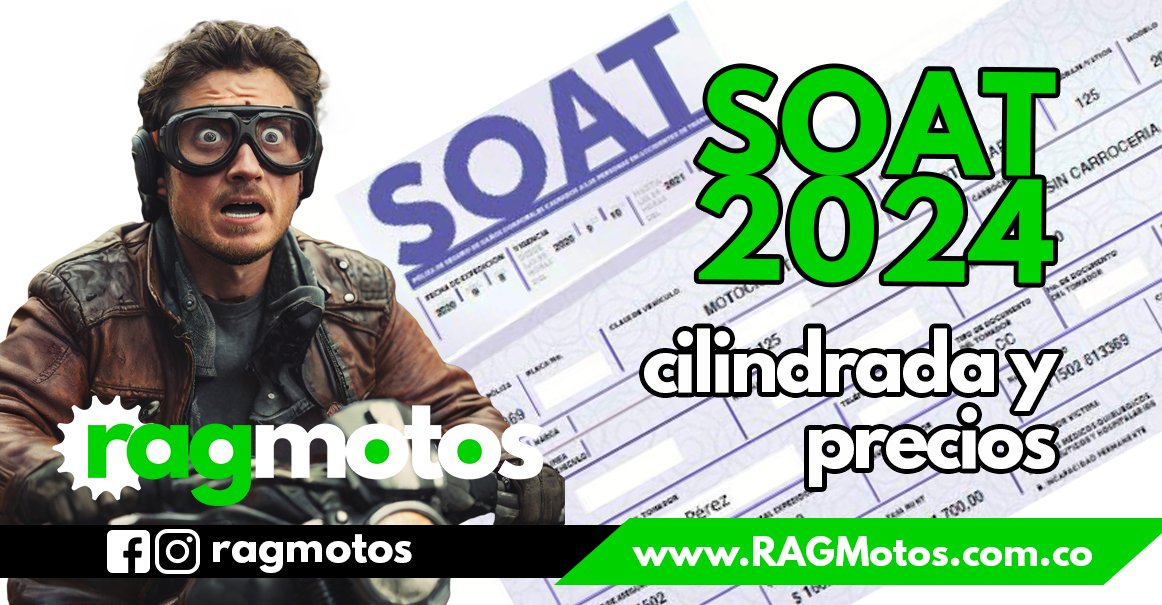 Precios Soat Motos 2024 Colombia