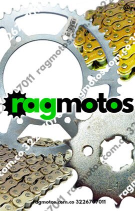 kit arrastre original yamaha mt 15 cassarella cadena dorada reforzada orrinada